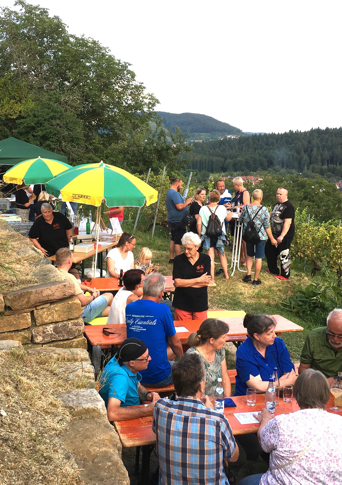 Mäuerlesfest - Weinausschank am Grafenberg